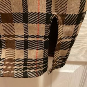 Love J mini tan dress; cute, comfy and with a slit!